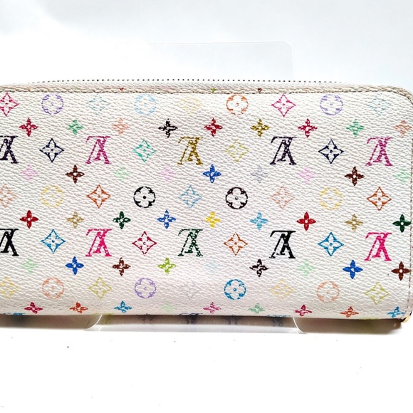 🔥 AUTHENTIC LOUIS VUITTON MULTICOLOR WALLET - Picture 2 of 7